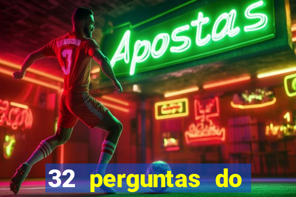 32 perguntas do livro do destino